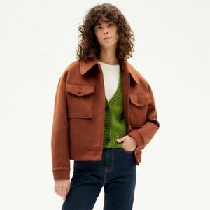 THINKING MU Frankie Jacket Caramel